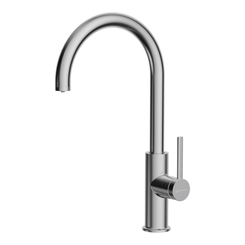 Смеситель для кухни Omoikiri Okawa 2 Plus-BN (4994549) с подключением к фильтру воды